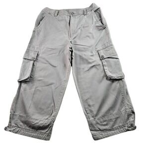 Sideout Cargo Pants Mens 32x30 Gray Tactical Work Hiking Low Waist Relaxed Fit